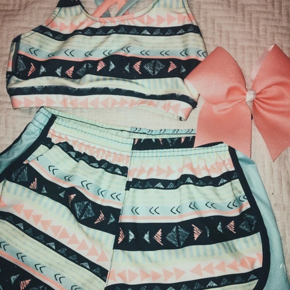 Varsity Cheerleading pastel set